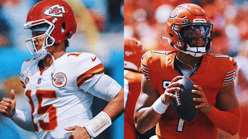 KANSAS CITY CHIEFS Trending Image: Patrick Mahomes sends encouragement to Justin Fields as Bears drama continues